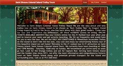 Desktop Screenshot of colonialtrolley.com